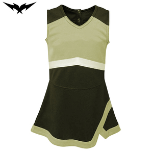 Bigetron Sports - Vestido de Animadora para Mujer Adulta, con Estampado de Letras, sin Mangas, Plisado, Uniforme de Animadora - Product Image 5