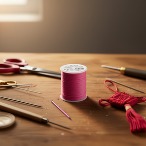 Cordoncino Ilan Hilo Cola Raton 2.5mm 10M Fucsia per Lavori Artigianali - Product Image 2