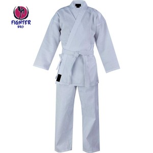 Combinaison de karaté professionnelle pour tournoi, 100 % coton, toile, uniforme d'arts martiaux avec logo personnalisé - Product Image 2