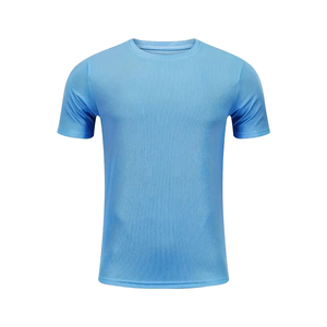 เสื้อยืดคัสตอม เสื้อยืดลำลอง เสื้อยืดคอกลม เสื้อยืดผู้ชาย เสื้อยืดเรียบง่าย แขนสั้น ผ้าคอตตอนผสม ผู้ผลิตเสื้อยืดสีพื้น - Product Image 1