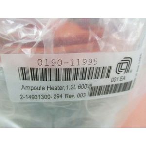 AMAT 0190-11995 เครื่องทำความร้อนแบบแอมพูล, 1.2 ลิตร 600 วัตต์ 120VAC 85 - อุปกรณ์และอะไหล่เซมิคอนดักเตอร์ระดับโลกที่เชื่อถือได้ - Product Image 5