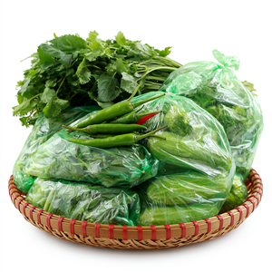 Bolsas de Plástico PE de Grado Alimenticio Personalizadas, Bolsas de Embalaje de Alimentos LDPE HDPE, Bolsas de Almacenamiento de Alimentos de Plástico Impresas Personalizadas, Fabricante OEM - Product Image 3