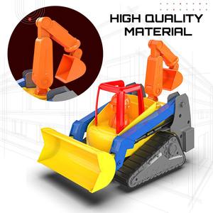 Lot de jouets de construction miniatures Rio avec camion benne réaliste ou pelle hydraulique et grue, disponible au prix d'usine - Product Image 3