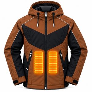Chaqueta Térmica con Calefacción USB, Alimentada por Batería, para Invierno, con Capucha, para Hombre y Mujer, Control Inteligente de Temperatura, Fabricante - Product Image 1