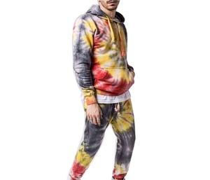 Anti Wrinkle Men <b>Tie</b> <b>Dye</b> Tracksuit Breathable Casual Wear Latest Designs Hot Selling <b>Tie</b> <b>Dye</b> Tracksuit With Custom Logo/Colors - Product Image 1