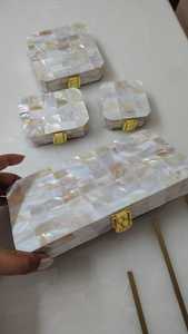Mother of Pearl <b>Clutch</b> <b>Bag</b> Sets-Portable Fashion Evening <b>Clutches</b> with Elegant Pearl Detailing <b>for</b> <b>Weddings</b> & Parties - Product Image 5