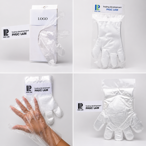 Wholesale Greenworld Glov HDPE Disposable Protective Polyethylene <b>Gloves</b> CE Certified Summer Use Ultra <b>Thin</b> Customizable <b>Gloves</b> - Product Image 5