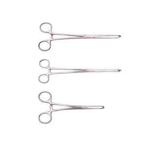 Ensemble de 5 pinces à tissus Allis de Jamso Industries, instruments chirurgicaux en acier inoxydable pour la manipulation des tissus - Product Image 6