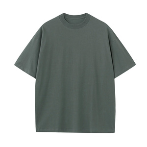 Camiseta al por mayor con lavado ácido personalizado, logotipo personalizado, algodón, estilo urbano oversize para hombre, MOQ bajo, entrega rápida - Product Image 1