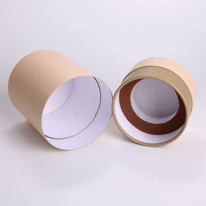 Tubo de Cartón Rígido Biodegradable y Ecológico Personalizable, Embalaje de Tubo de Papel con Laminado Mate y Lámina Dorada - Product Image 6