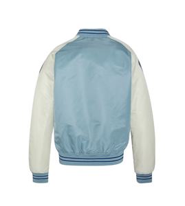 Chaqueta de Satén Personalizada de Alta Calidad con Logotipo para Hombre, Estilo Moderno, Logotipo con Parche, Informal, para Exteriores, Profesional, para Equipos Universitarios, con Piel Sintética - Product Image 6