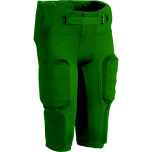Mens Black <b>Padded</b> American Football Pants Belt Closure Athletic Fit Breathable Practice Game Performance Sportswear pants - Product Image 4