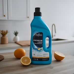 Detergente líquido OEM Premium para ropa con fragancia floral afrutada para eliminar manchas profundas y frescura en hogares y hoteles - Product Image 1
