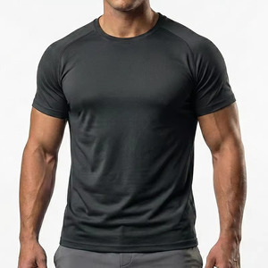 New Custom <b>Men's</b> Front Workout Shirts Gym Compression Dry Fit Eco-Friendly short Sleeve Fitness Sport Shirt <b>Razer</b> impex - Product Image 4