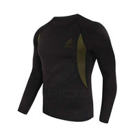 Ensemble de sous-vêtements d'hiver pour homme, design personnalisé, imprimé, vêtements de sport performants, couleurs personnalisées, coupe athlétique confortable, respirant