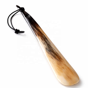 Chausse-pied en corne de buffle de qualité supérieure, fait main, naturel, durable, finition lisse, écologique, aide à la chaussure de luxe, design ergonomique, cadeau - Product Image 1