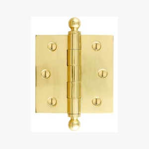 Charnières plates en laiton de qualité supérieure, charnières à roulement à billes pour portes, vente en gros, provenant d'un exportateur et fabricant indien - Product Image 1