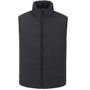 Veste sans manches matelassée légère pour hommes, gilet rembourré, poches zippées, gilet de chasse à bulles - Product Image 1