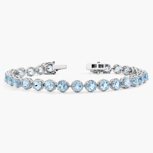 Bracelet chaîne élégant en moissanite et diamant, argent sterling 925, bijoux de luxe pour femmes, mode hip-hop - Product Image 3