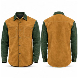 Chemise de soudeur ignifuge, antistatique, de sécurité, haute visibilité, unisexe, imperméable, résistante aux acides, grande taille - Product Image 1