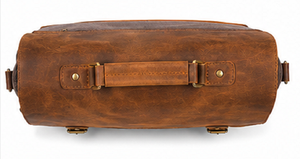 Sac bandoulière vintage en cuir véritable, sacoche pour ordinateur portable, mallette de bureau, sac de voyage d'affaires, mode de luxe, fournisseur en gros - Product Image 4