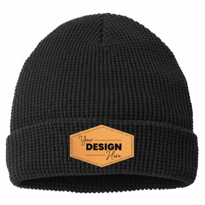 Unisex Ribbed Knit Beanie Hat Solid Color <b>Winter</b> Warm <b>Cap</b> Casual Style for Adult Head Circumference - Product Image 1