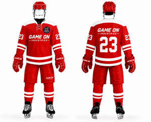 Uniformes Profesionales de Hockey sobre Hielo, Camisetas Personalizadas con Logotipo del Equipo, Ropa de Hockey Transpirable que Absorbe la Humedad, Jersey de Hockey sobre Hielo de Alta Calidad - Product Image 1