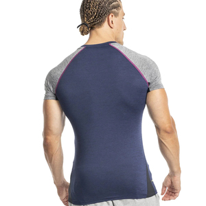 Camiseta Deportiva Profesional para Hombre 2026 con Logotipo Personalizado, 100% Algodón, Secado Rápido, Transpirable, Ecológica, Cuello Redondo, Manga Corta - Product Image 2