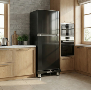 Plateforme réglable robuste pour appareils électroménagers, base noire pour grandes machines à laver et réfrigérateurs - Product Image 6