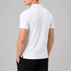Camisetas Polo Rojas de Manga Corta para Hombre al por Mayor, Alta Calidad, 100% Algodón, Técnica Bordada, Transpirables, Tejido Liso - Product Image 3