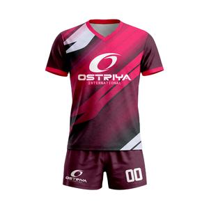 Camisetas de Voleibol Personalizadas con Impresión por Transferencia de Calor, Diseño Nuevo, Antibacterianas, 100% Poliéster, Uniformes Profesionales de Alta Calidad - Product Image 1