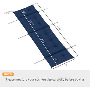 Cuscino per Sedia da Esterno per Comfort e Stile - Product Image 3