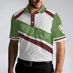 Camiseta de Golf para Hombre, de Manga Corta, Antiarrugas, de Secado Rápido, Deportiva, Estampada, con Logotipo Personalizado, Camisetas Polo de Golf - Product Image 4