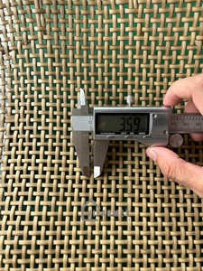 ตาข่ายหวายสานวัสดุตาข่ายธรรมชาติสำหรับการบูรณะเฟอร์นิเจอร์งานฝีมือและคำสั่งซื้อค้าปลีกขนาดเล็ก - Product Image 2