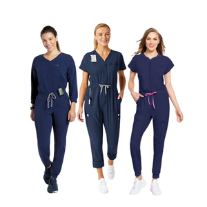 OFERTA ESPECIAL trajes de enfermera moderna uniforme Hospital cuidado de la salud clínica DISEÑO PERSONALIZADO-Fábrica Saomai FMF VN-Muestra gratis - Product Image 2