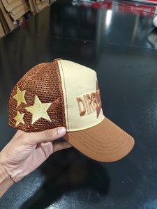 Gorra de 5 Paneles Personalizable de Poliéster/Algodón, de Secado Rápido y Transpirable, para Deportes al Aire Libre, Ajustable y sin Estructura, para Camping - Product Image 3