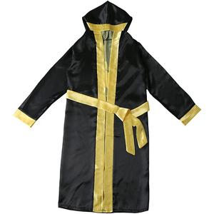 Bata de Boxeo, Túnica de Lucha, Bata de Caminata para Boxeo, Equipo de Entrenamiento, Logotipo Personalizado, Proveedor Mayorista OEM, Directo de Fábrica - Product Image 5