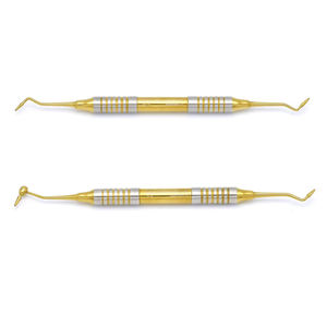 Kit d'instruments dentaires en composite titane pour placement de résine avec cassette de stérilisation autoclavable - Product Image 2