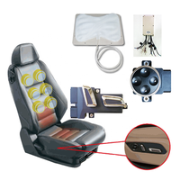 Nouveau siège de voiture AKEE avec contrôle automatique, chauffage lombaire, massage à air, vibration, interrupteur d'assemblage, réglage 6 directions, fonctionnalités de refroidissement, universel