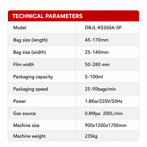 Machine d'emballage personnalisée pour sachets de sel, pour films imprimés et styles de sacs variés - Product Image 3