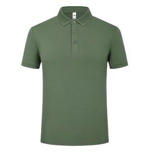 Polo en coton 100% uni personnalisé unisexe, vente en gros, manches courtes, vêtements décontractés, haute qualité, pour hommes - Product Image 5