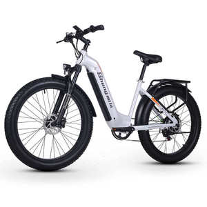 จักรยานไฟฟ้า HEY-MX06 รุ่น Step สำหรับแบตเตอรี่ 48V 17.5AH ระยะทาง 90 กม. ไฟ LED ยางขนาด 26 นิ้ว ระบบเบรกดิสก์แบบกลไก ZOOM โครงอะลูมิเนียม - Product Image 1
