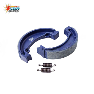 SUN RACING BEAT ICON CLICK125 CLICK150 PCX125 PCX150 Conjunto de Zapatas de Freno de Acero Duraderas para Scooter, Mejora de Frenado, Hecho en Taiwán, 2 Piezas - Product Image 4