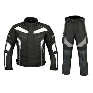 Combinaison de moto pour homme au design optimal, en cuir véritable, coupe-vent, imperméable, ignifuge, respirante, légère, grande taille, anti-UV - Product Image 4