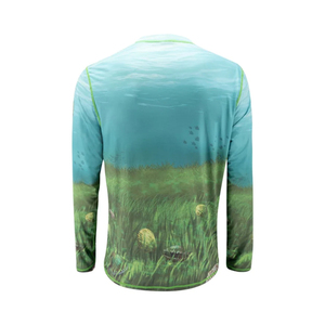 Camisa de Pesca Ligera de Secado Rápido, Manga Larga, Protección UV, Transpirable, Ropa de Pesca para Exteriores, Tejido de Poliéster Duradero - Product Image 4