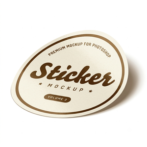 Autocollants en PVC de forme personnalisée, autocollants en vinyle adhésifs pour la promotion de la marque et des produits - Product Image 1