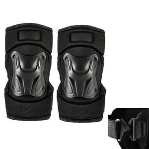 Ensemble de protections pour genoux et coudes de moto personnalisées, respirantes, antidérapantes, coque rigide, réglables, pour la course, les sports de plein air - Product Image 1