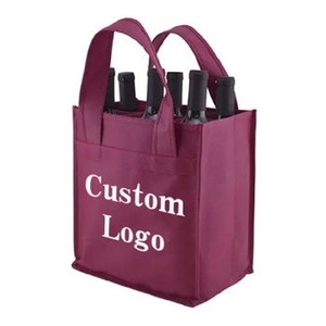 Striped Printed Green Water Resistant Canvas Tote Bag Blue Handles Polyester Material Large Capacity Eco Friendly Promotional - Product Image 4