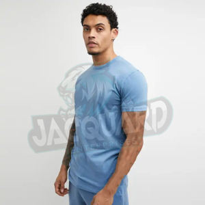 Ensemble T-shirt et short de plage pour homme, haute qualité, imprimé 3D en relief, vintage, uni, 100% polyester, toile, boutonné - Product Image 3