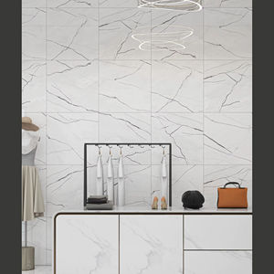 Azulejo de Porcelana Brillante Superior de 600x600mm 60x60cm 24x24, Superficie de Cerámica Pulida, Revestimiento Duradero para Pisos y Paredes Interiores - Product Image 1